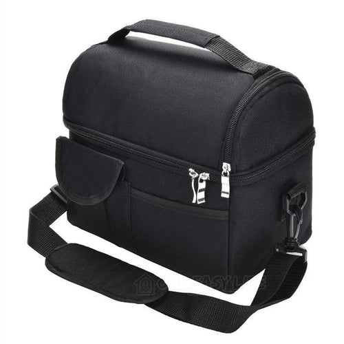 8L Insulated Lunch Box Tote Men Women Travel Hot Cold Food Cooler