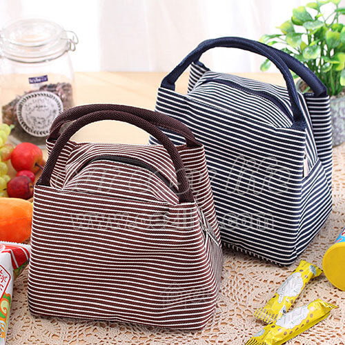 Portable Zipper Insulated Lunch Tote Bag For Women To Work - Our Easy Life