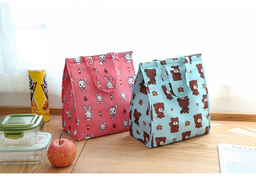 Cute Pattern Thermal Lunch Bag - Our Easy Life