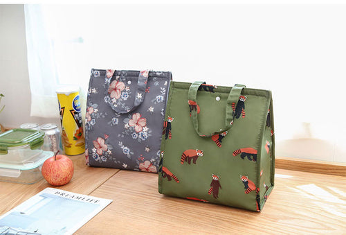 Cute Pattern Thermal Lunch Bag - Our Easy Life